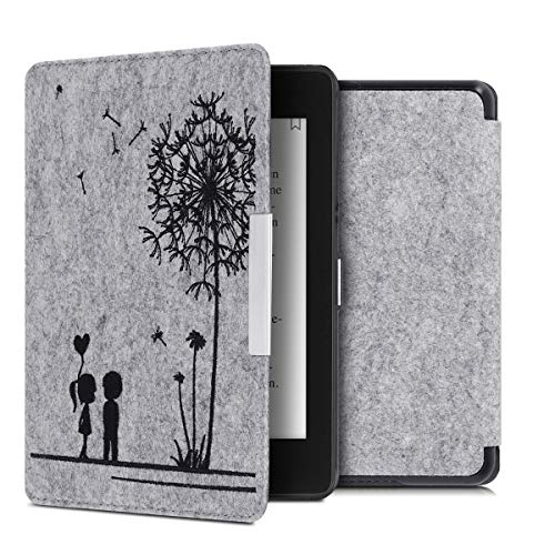 kwmobile Funda Compatible con Amazon Kindle Paperwhite (10. Gen - 2018) - Carcasa Plegable...