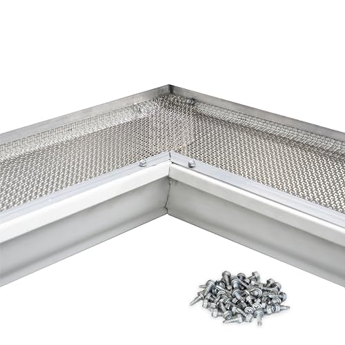 Image of RAPTOR GUTTER GUARD High Flow Inside Miter Kit - 3pk (Fits 5 inch Gutter)