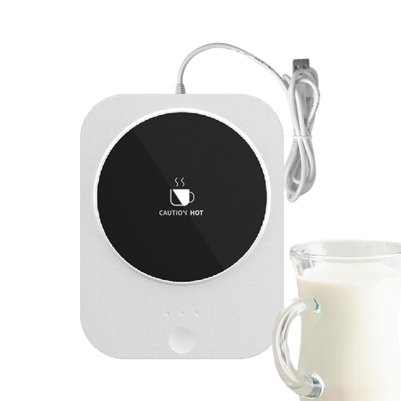 Calentador de café eléctrico para oficina con termostato regulable y base inteligente