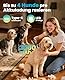 oneisall Leise Hundeschermaschine Upgrade Pro, Profi Schermaschine Hund Katze 2000mAh Wiederaufladbar, IPX7 Wasserdichtes Pudel Schermschine für die Fellpflege zu Hause
