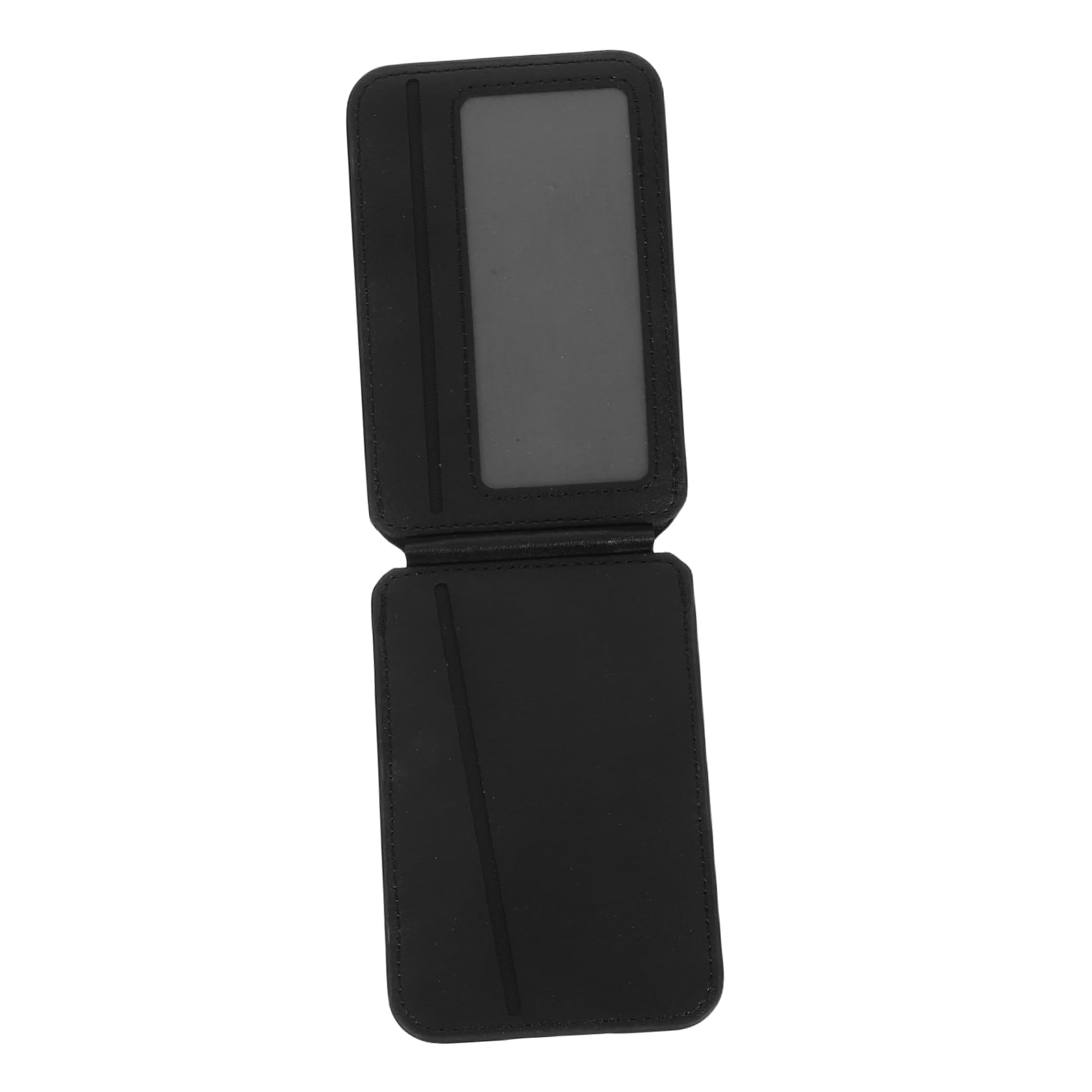 VILLCASE Supporto Pieghevole Magnetico per Telefono Portafoglio Adesivo Portatile per Carte di Credito e Documenti Slot di Accesso Rapido per Id Badge e Carte di Accesso