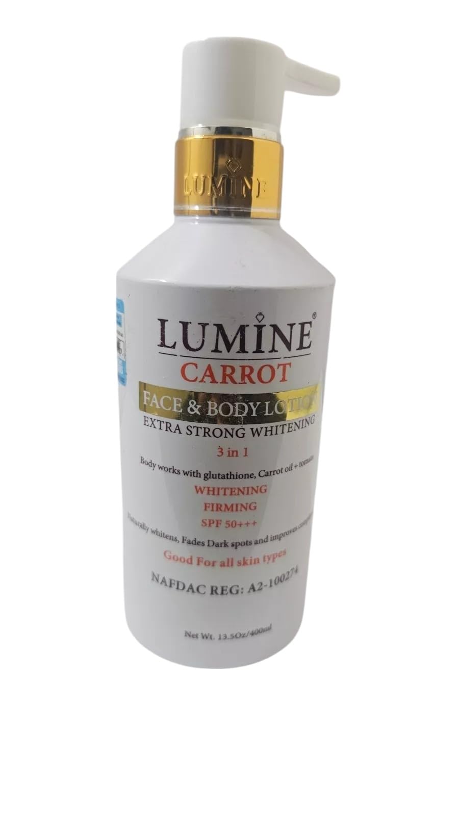 Lumine Carrot Face & Body Lotion 400ml
