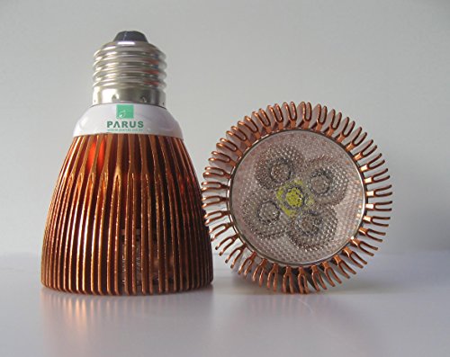 Venso EcoSolutions Pflanzenlampe E27 Wachstum 6 W, Aluminium