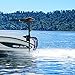 Marine Electric Thruster, 12V 40 Lbs Thruster Electric Trolling Motor with Retractable Handle, Heavy Duty Electric Boat Motor for Kayak, Inflatable Fishing Boats.