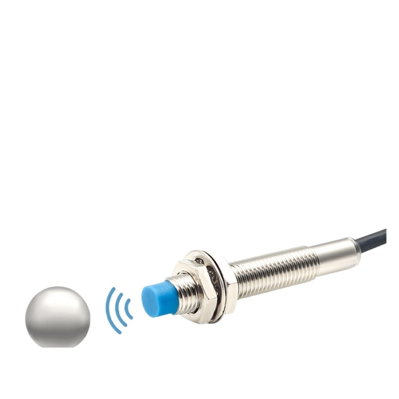 JALYKA 2pcs Proximity Switch LJ8A3-2- Inductive Proximity Sensor Detection Switch NPN/PNP DC 6-36V Approach Sensor M8 2mm (Color : LJ8A3-2-ZBX)