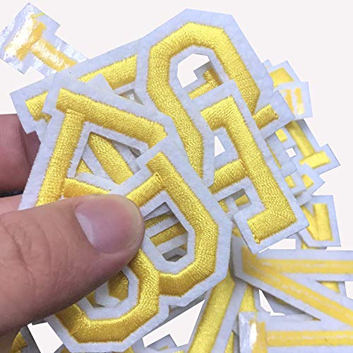 Best Yellow Iron On Letters