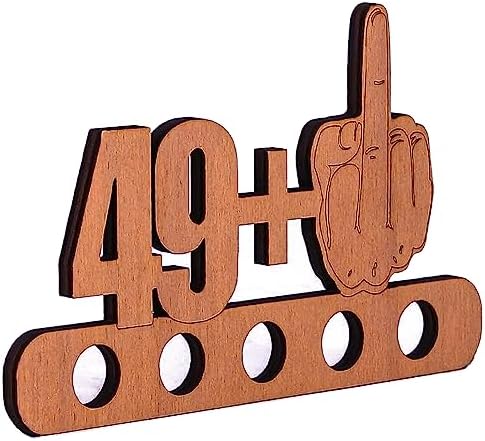 Bicchiere Da Whisky 50° Compleanno 1975 - Regalo Elegante Per Uomo In Scatola Legno - Foto 7