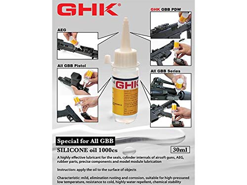 GHK 1000cs Protection Silicone Oil Rifle Pistol Airsoft Airgun Oil (30ml) - Image 3