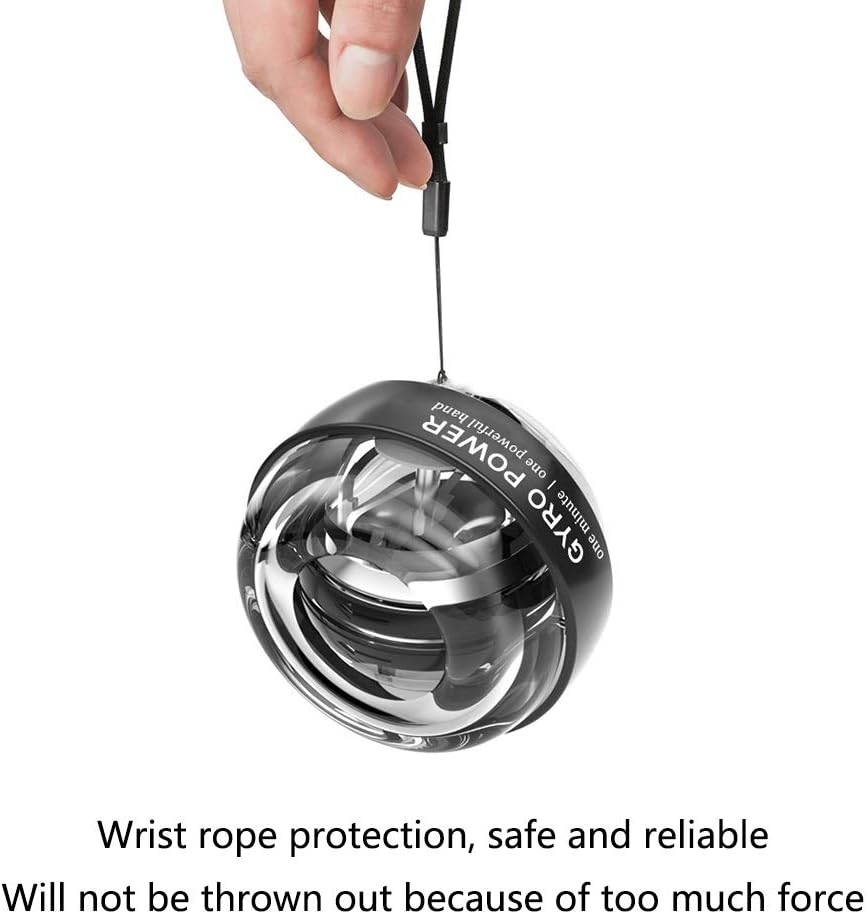 Self-Starting Wrist Gyro Ball, Gyroscopic Ball, Training Arm Muscles, for Home Gym Stress Reduction Exercises (Color : Style 2) (Style 2)