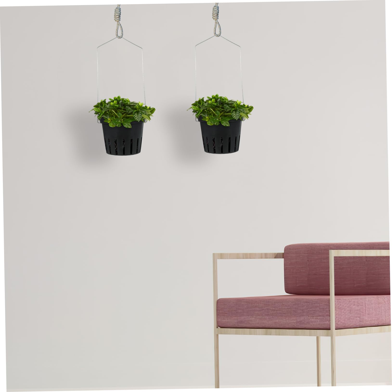 TOYANDONA 8 Stück Wandpflanzenhalter Atmungsaktive Blumentöpfe für Innenbereich Eleganter Hängender Pflanzer für Pflanzenliebhaber für Freunde und Familie