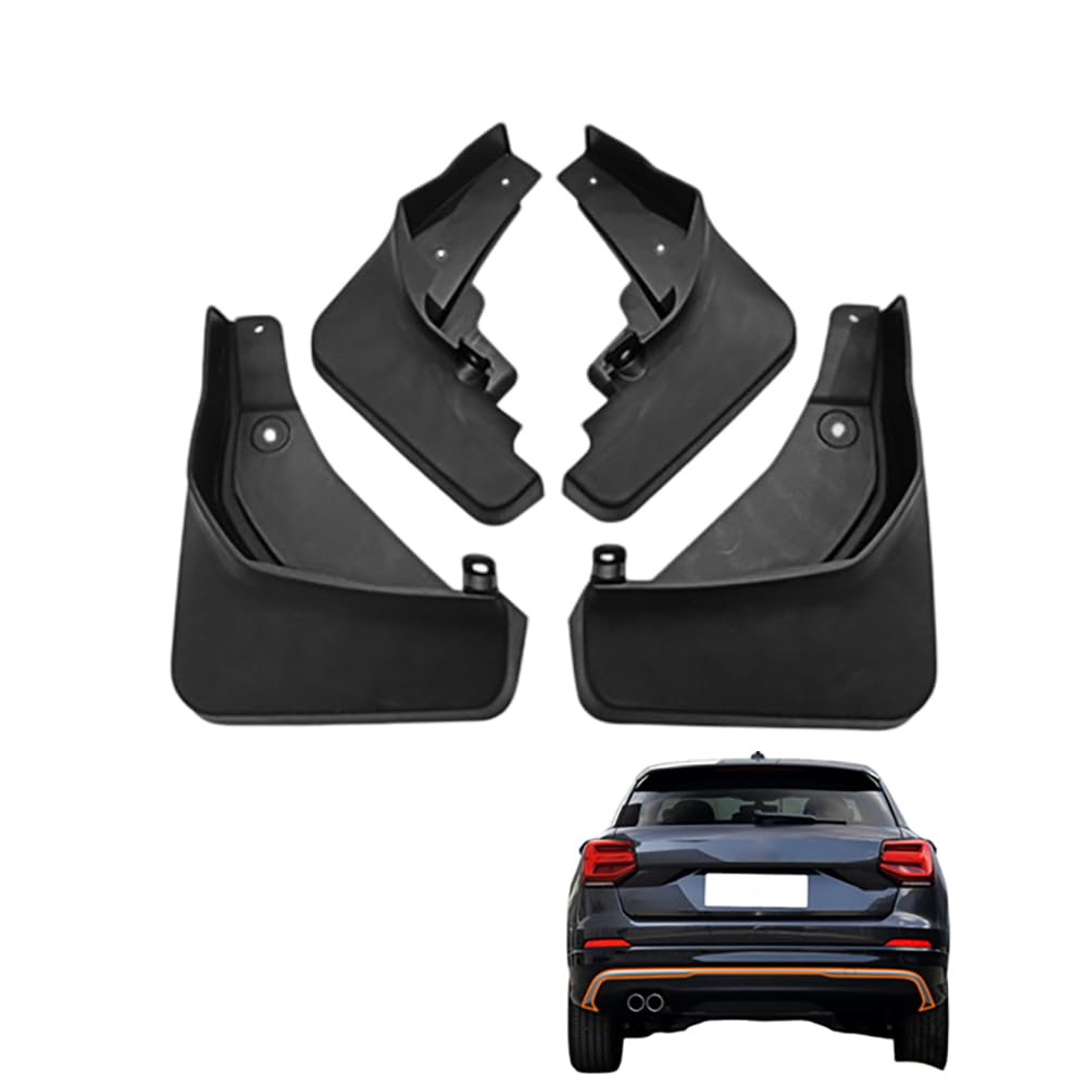 AMHVMU 4pcs Mud Flaps for Audi Q2L (Dynamic) 2018-2021