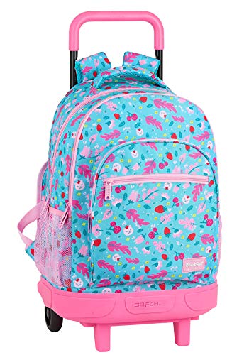 Mochila Safta Escolar con Carro Incluido y Espalada Acolchada de Blackfit8