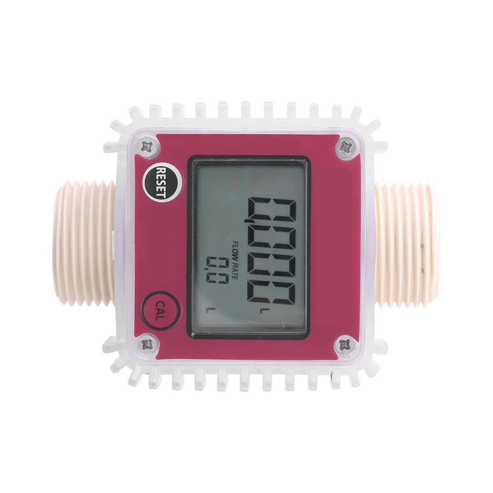 Jauge De Débitmètre Carburant Diesel Compteur Débit Turbine Numérique K24 For Le Liquide D'eau Produits Chimiques Performances Stables | Blue Horizontal