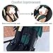 Baby Stroller Replacement Kit Compatible with DOONA+ Car Seat Stroller | Comfortable Thick Seat Cushion+Adjustable Canopy+Extended Shoulder Pads (Green & Black)
