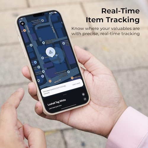 Image of Zebronics Smart Finder Tag (Android Only), Google Find Hub Compatible, Ring to Find, Lost Mode & Real Time Item Tracking, Quick Setup, 1 Year Battery Backup, Lanyard Included (Loshall Tag, White)