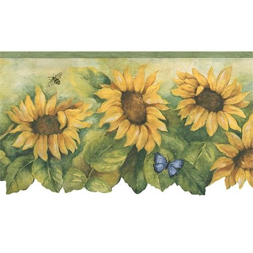 Sunflower Wallpaper Border