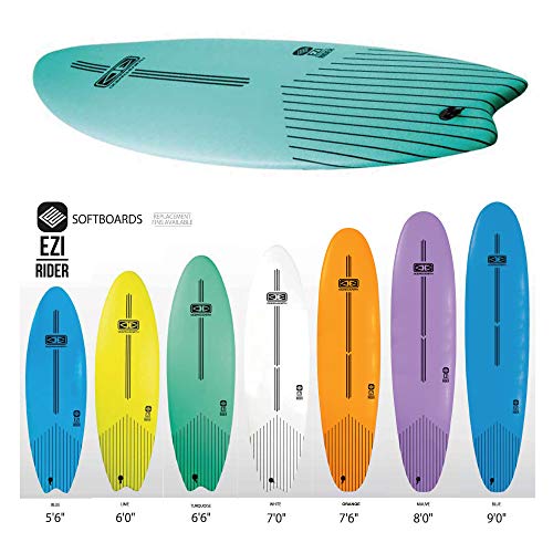 Ocean & Earth Tabla de surf de espuma EZI Rider Softboard 60L Pink 7´0