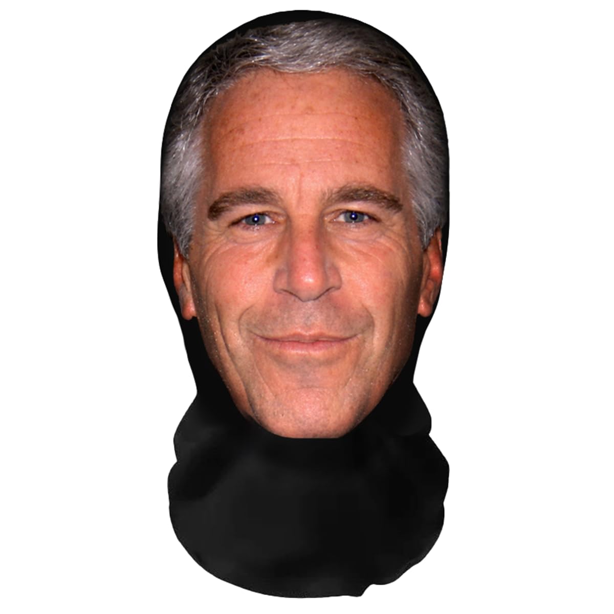 Aristo Solutions Jeffrey Epstein Full Face Mask with Realistic 3D Print - Breathable, Lightweight and Comfortable, Great for Cosplay, Parties, Halloween, Carnival and MI Events — image 1
