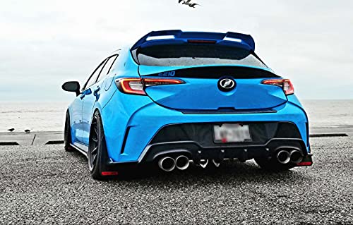 REK GEN Mud Flaps Universal Rally Mud Flap (Black)