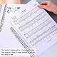 Notenmappe A4,30 Seiten Music Sheet Chormappe,Präsentationsmappe,Speicherordner,Wasserdicht Kunststoff Music Folder,für Dokumente,Papier,Kunstwerke,Gemälde,Fotos (Piano)
