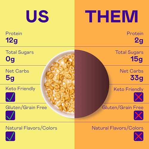 Image of Magic Spoon Maple Waffle High Protein Cereal - Keto & Gluten Free - 4 Pack