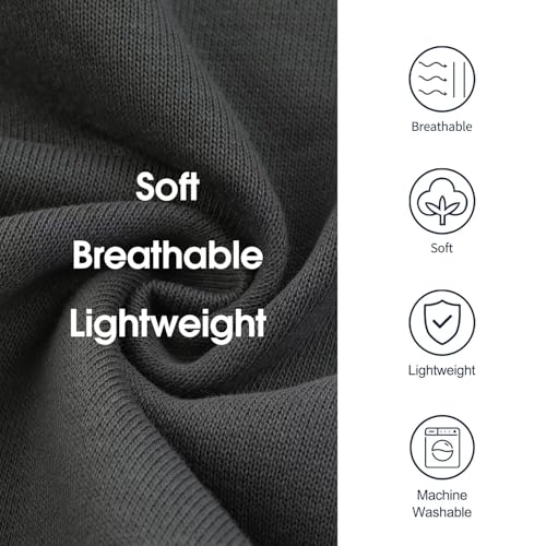 IECOii Kapuzenpullis für Hunde – Hunde-Pullover mit Kapuze,Dog Hoodie Sweatshirt | Weiche Haustier-Kleidung für Frühling & Herbst | Hundepullover,Hund-Hoodie,Haustierbekleidung,Grau,4XL