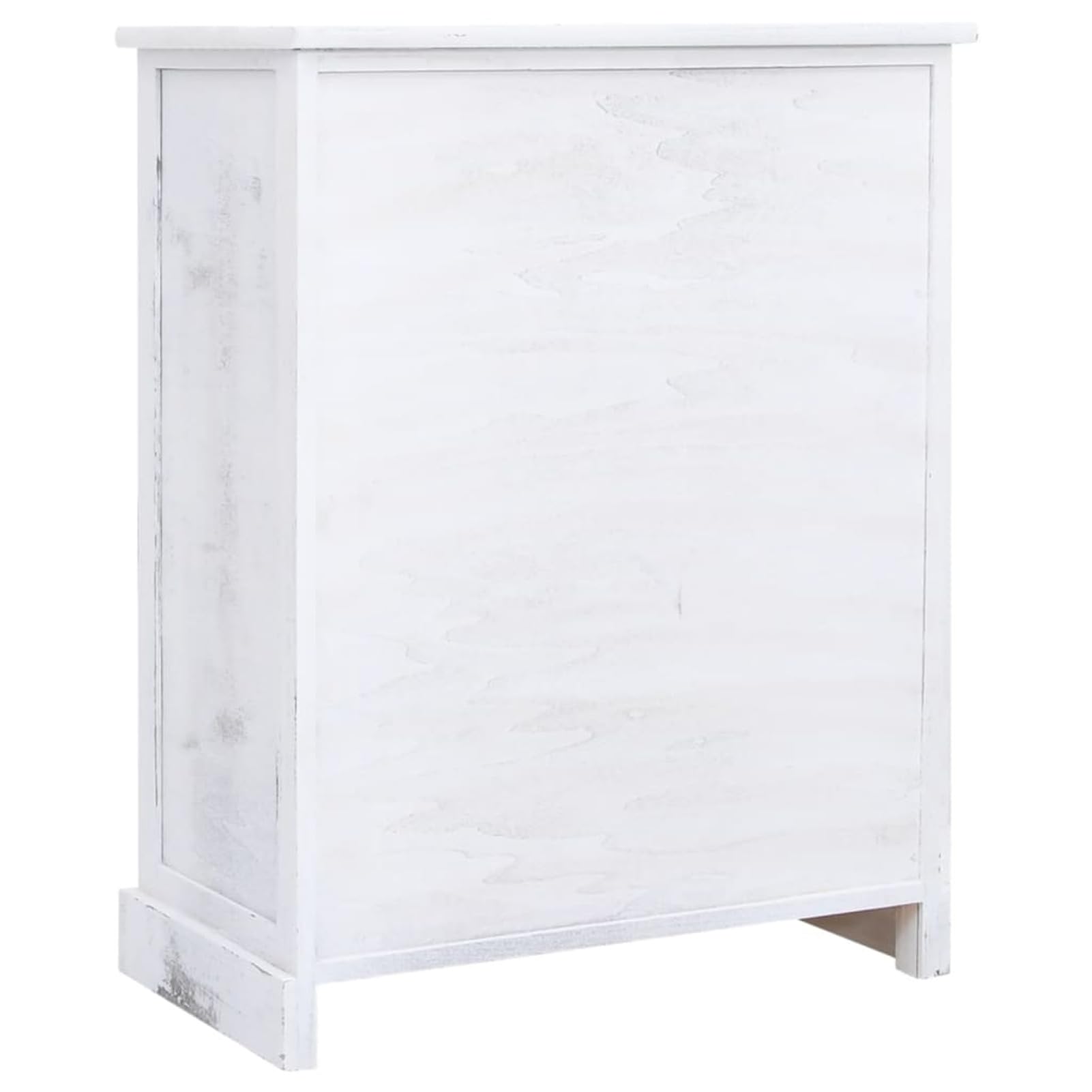 ShGaxin Komoda z białego drewna, 60 x 30 x 75 cm, wygodna sypialnia, meble do sypialni, komoda na szafę, szuflady do sypialni, komody i szuflady - 284180