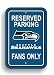 NFL Seattle Seahawks Plastic Parking Sign
