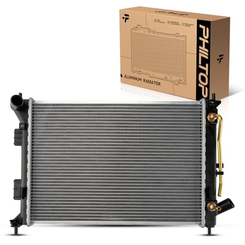 Image of PHILTOP Core Radiator Compatible with 2013 Elantr-, 2012-2013 Soul, 2011-2012 Elantr- 1.8L, 2013-2015 Elantr- GT, 2014 Forte, 2013 Elantr- Coupe, 2014 Forte Koup 2.0L