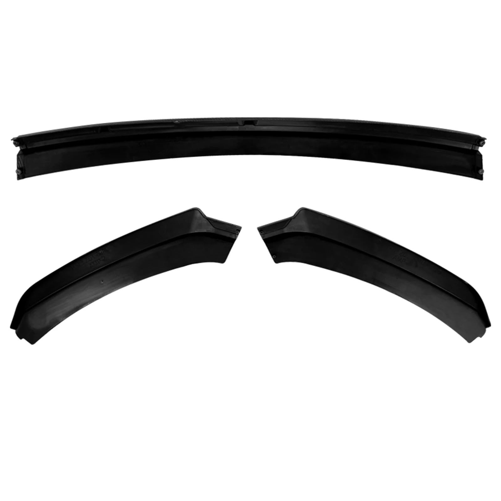 Frontal Alerón Alerón De Parachoques Delantero para Coche Divisor Inferior Labio para Seat para Leon MK3.5 2017-2020 Versión Estándar(Aspecto de Fibra de Carbono.)