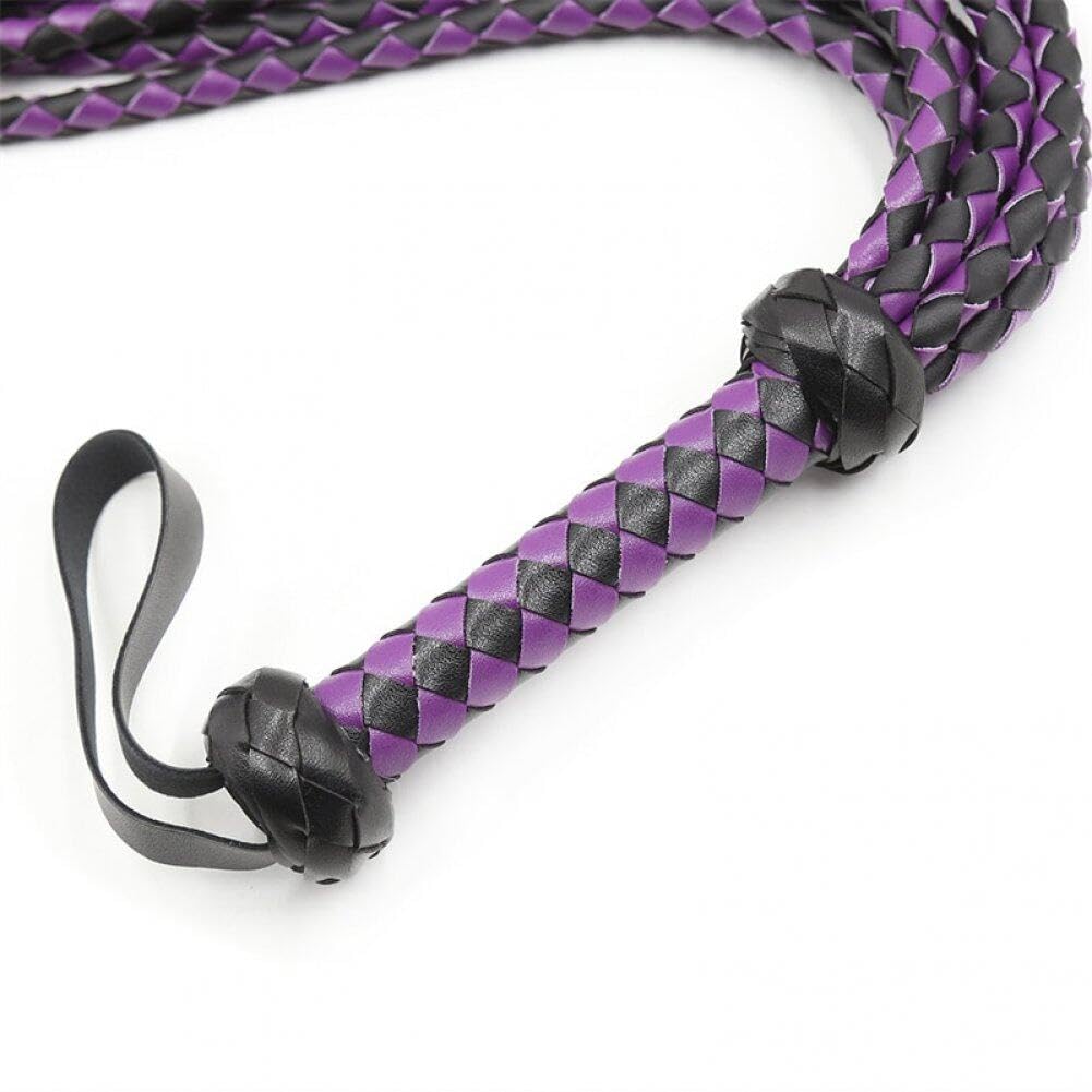Funta in Pelle Finta per Cavalcare Il Raccolto Morbido per Allenamento Equestre Whep Welped in Pelle per Costume Cosplay