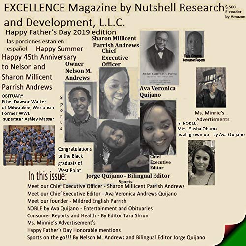 EXCELLENCE Magazine by Nutshell Research and Development Enterprises L