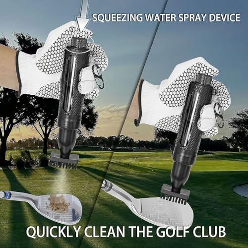 LOOM TREE® Golf Club Cleaner Brush Golf Accessories Outdoor Sport Black | Golf | Golf Accessories | Other Golf Accessories 5 51 CRCQ0XoL