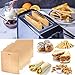 Toasterbeutel, 10 Stücke antihaft-Toastertüten Wiederverwendbare Toastabags Waschbar, Toaster Beutel für Toast Sandwich, Pizza, Käse