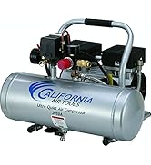 California Air Tools 2010A Ultra Quiet and Oil-Free 1.0 HP 2.0-Gallon Aluminum Tank Air Compresso...