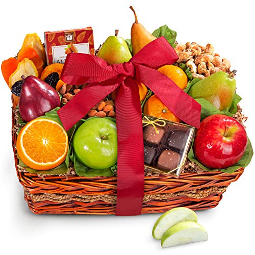 Golden State Fruit Orchard Delight Fruit and Gourmet Basket Gift