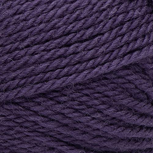 Image of Patons Classic Wool Yarn, Purple Night