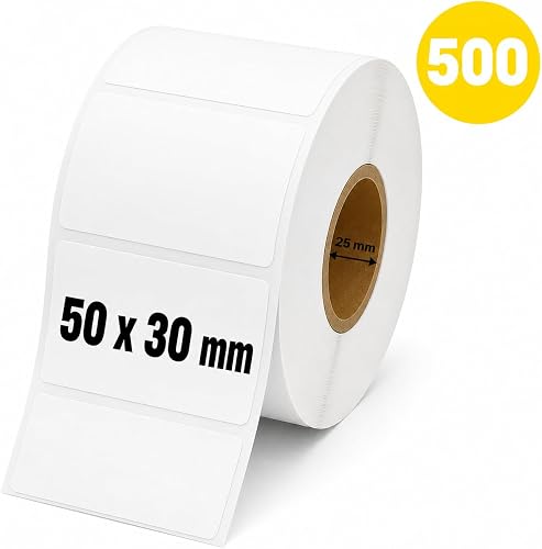Étiquettes thermiques 50 × 30 mm Kistayle