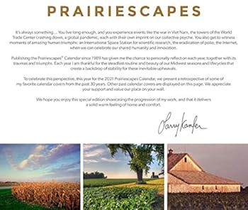 2021 Prairiescapes Calendar by Larry Kanfer