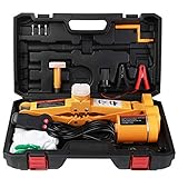 Electric Car Jack 3 Ton by ROGTZ DC 12v All-in-one Automatic Sedan SUV Lift Scissor Jack Car Repair Tool, (New Version)