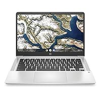 HP Chromebook Intel Celeron N4000 14 inches HDB Business, Gaming Laptop, 4 GB RAM, 32 GB eMMC, 1366 x 768, LED, Chrome OS, Mineral Silver, 1.45 kg – 14a-na0010nr