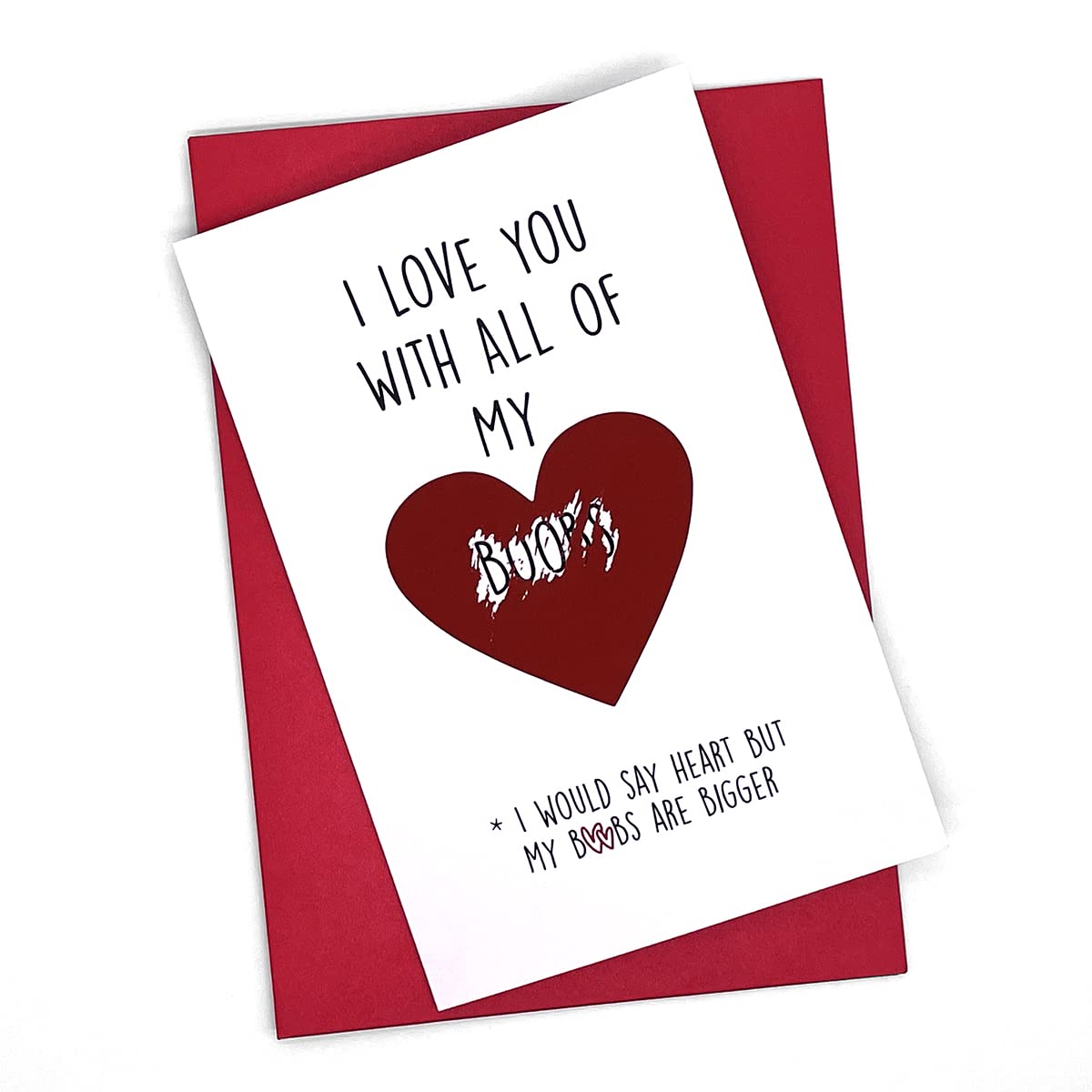 Emideary Biglietto D'Auguri In Acciaio Inox 'I Love You Beyond Words' - Portafoglio A Forma Di Carta Di Credito, Incisione Permanente, Con Busta