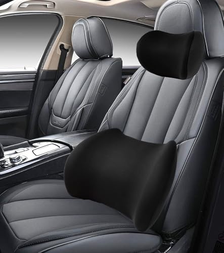 LCYPQPQ 2025 New Car Headrest Pillow Set &ndash; The car Neck Pillow is as Soft as a Marshmallow, and...