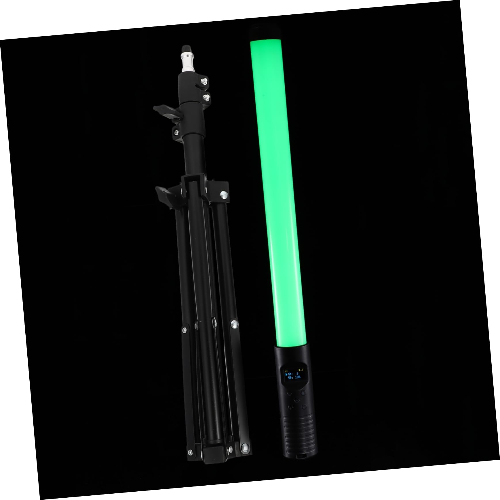 SEWACC Portable Fill Light Bracket Set Handheld Photography Lamp RGB Led Video Light Stick Easy Brightness Adjustment