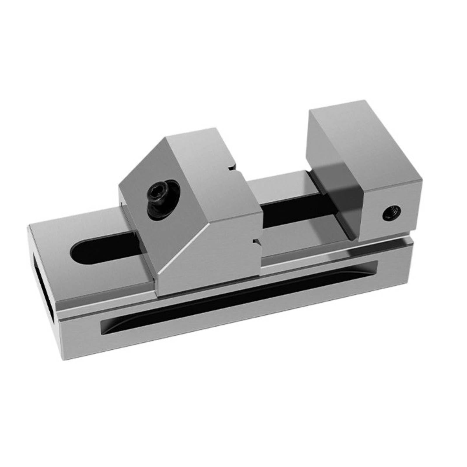 Tornillo de Banco Seno Precisión Vise de Máquina Mordaza con Base Rotatoria y Escala de Ángulo Acero Aleación Resistente Ajustes Precisos 0.005 Mm