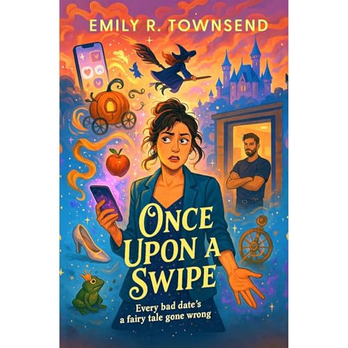ONCE UPON A SWIPE Audiolibro Por EMILY R. TOWNSEND arte de portada