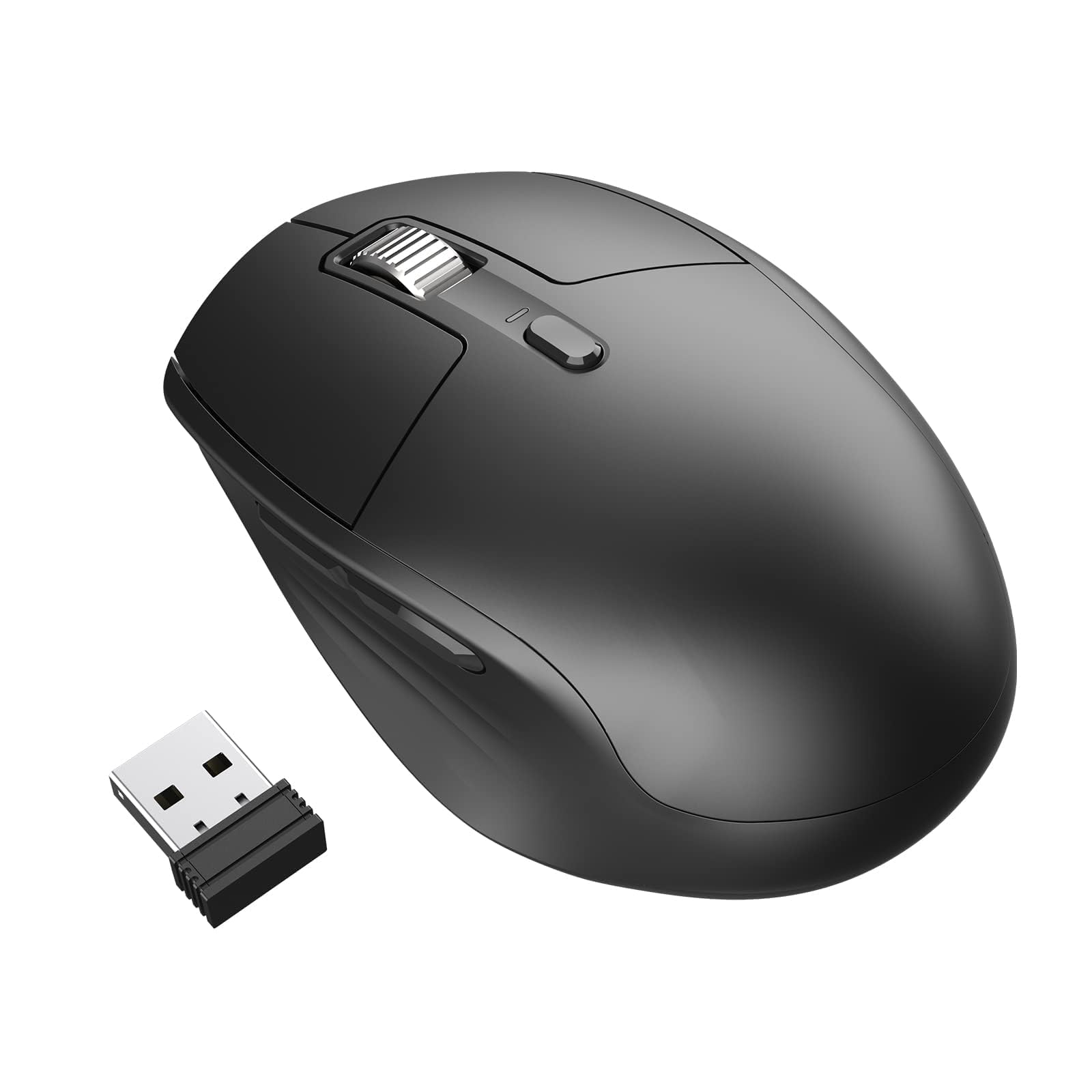 Wireless Mouse Quiet 2 4G Optical Computer Mice with USB Receiver Silent 3 Adjustable DPI 800 1200 1600