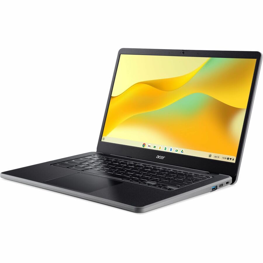 Image of Acer Chromebook 314 C936T C936T-P48W 14 inch Touchscreen Chromebook - Full HD - 60 Hz - Intel N-Series N200-8 GB - 128 GB Flash Memory - English (US) Keyboard - Black