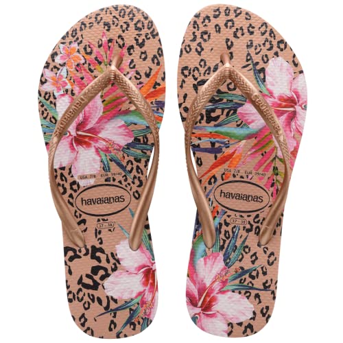 Havaianas Girls Kid's Slim Animal Floral Flip Flop Sandals