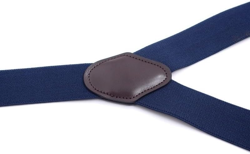 Suspenders Man Four-clip Hook Buckle Elastic Strap Stretch Pants Polyester Sling Belt